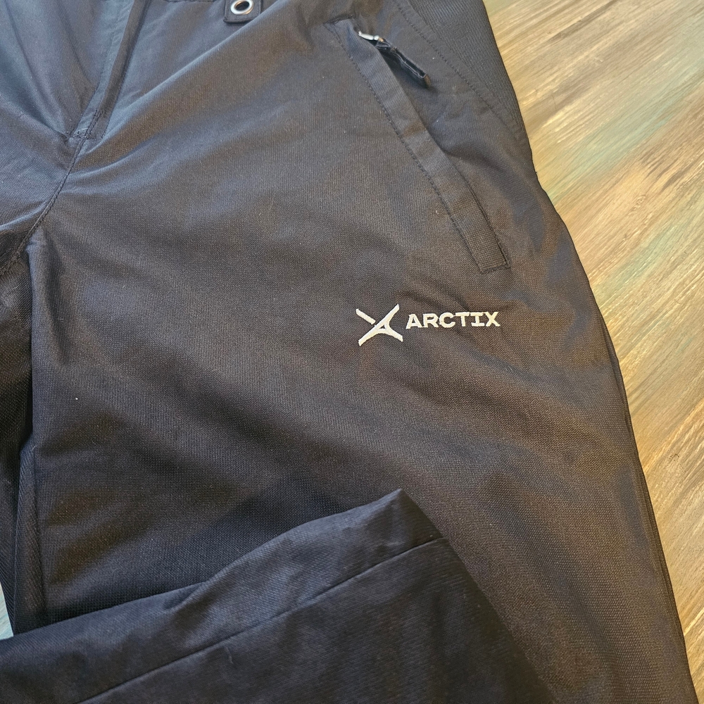 WOMEN'S Arctix Essential Black Insulated Snow Bib Overalls (Small)(31L)☃️ - Picture 6 of 16